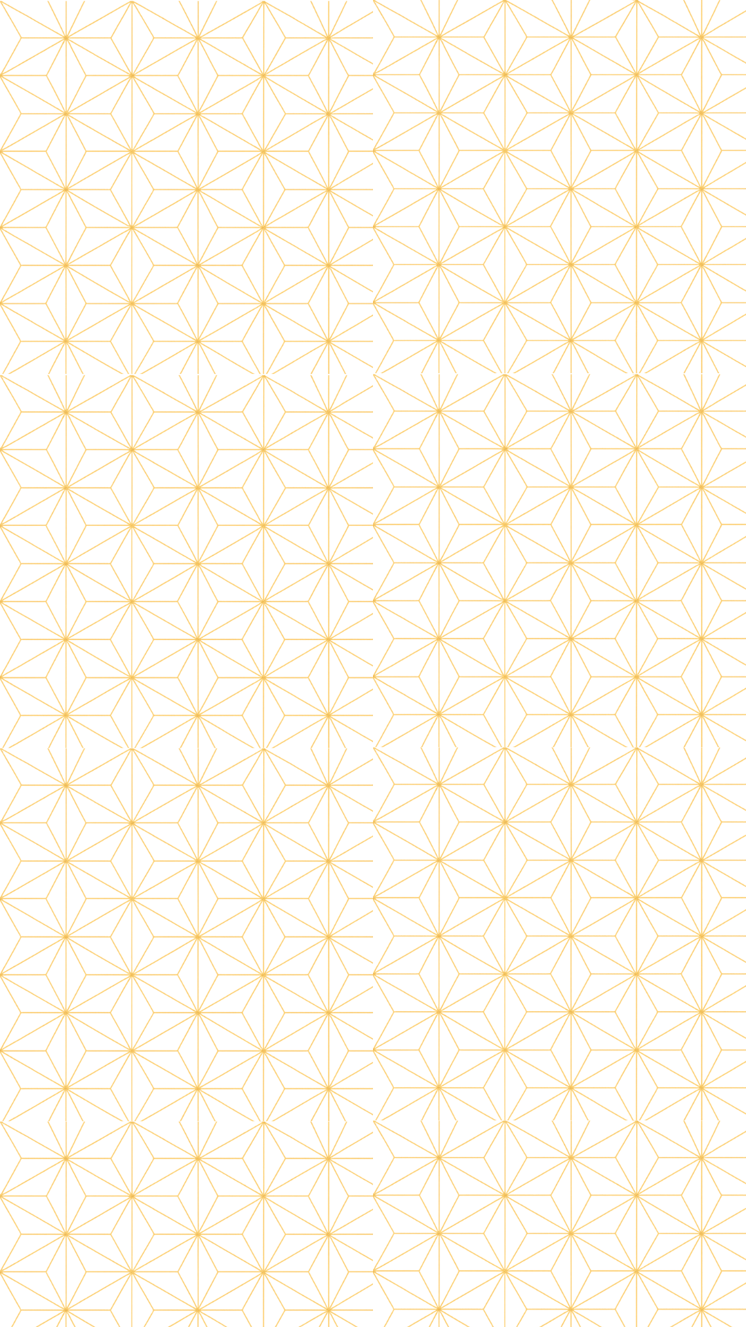 Traditional Japanese Asanoha Pattern Decoration